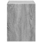 vidaXL Ντουλάπι Τοίχου Γκρι Sonoma 30x42,5x40 εκ. Επεξεργασμένο Ξύλο