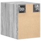 vidaXL Ντουλάπι Τοίχου Γκρι Sonoma 30x42,5x40 εκ. Επεξεργασμένο Ξύλο