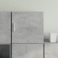 vidaXL Ντουλάπι Τοίχου Γκρι Σκυρ. 40x42,5x40 εκ. Επεξεργασμένο Ξύλο