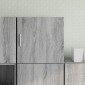 vidaXL Ντουλάπι Τοίχου Γκρι Sonoma 40x42,5x40 εκ. Επεξεργασμένο Ξύλο