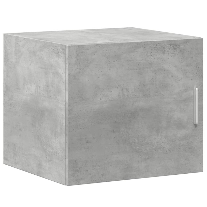 vidaXL Ντουλάπι Τοίχου Γκρι Σκυρ. 45x42,5x40 εκ. Επεξεργασμένο Ξύλο
