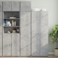 vidaXL Ντουλάπι Τοίχου Γκρι Σκυρ. 45x42,5x40 εκ. Επεξεργασμένο Ξύλο
