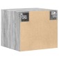 vidaXL Ντουλάπι Τοίχου Γκρι Sonoma 45x42,5x40 εκ. Επεξεργασμένο Ξύλο