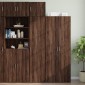 vidaXL Ντουλάπι Τοίχου Καφέ Δρυς 45x42,5x40 εκ. Επεξεργασμένο Ξύλο