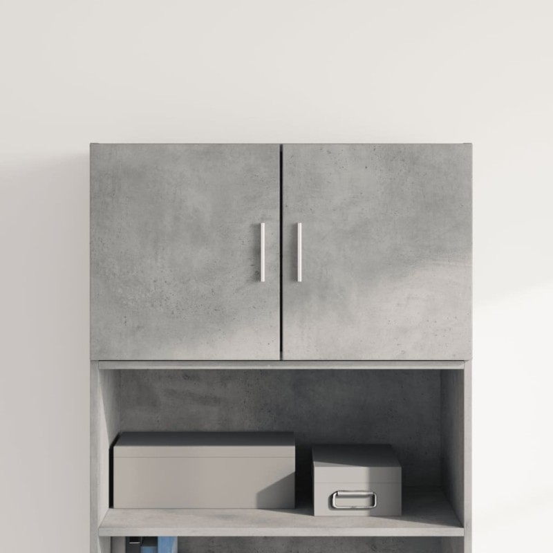 vidaXL Ντουλάπι Τοίχου Γκρι Σκυρ. 70x42,5x40 εκ. Επεξεργασμένο Ξύλο