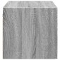 vidaXL Ντουλάπι Τοίχου Γκρι Sonoma 70x42,5x40 εκ. Επεξεργασμένο Ξύλο