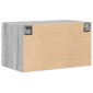 vidaXL Ντουλάπι Τοίχου Γκρι Sonoma 70x42,5x40 εκ. Επεξεργασμένο Ξύλο