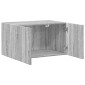 vidaXL Ντουλάπι Τοίχου Γκρι Sonoma 70x42,5x40 εκ. Επεξεργασμένο Ξύλο