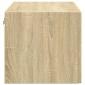 vidaXL Ντουλάπι Τοίχου Sonoma Δρυς 80x42,5x40 εκ. Επεξεργασμένο Ξύλο
