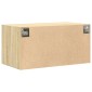 vidaXL Ντουλάπι Τοίχου Sonoma Δρυς 80x42,5x40 εκ. Επεξεργασμένο Ξύλο
