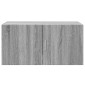 vidaXL Ντουλάπι Τοίχου Γκρι Sonoma 80x42,5x40 εκ. Επεξεργασμένο Ξύλο