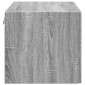 vidaXL Ντουλάπι Τοίχου Γκρι Sonoma 80x42,5x40 εκ. Επεξεργασμένο Ξύλο