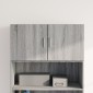 vidaXL Ντουλάπι Τοίχου Γκρι Sonoma 80x42,5x40 εκ. Επεξεργασμένο Ξύλο