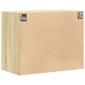 vidaXL Ντουλάπι Τοίχου Sonoma Δρυς 80x42,5x64 εκ. Επεξεργασμένο Ξύλο