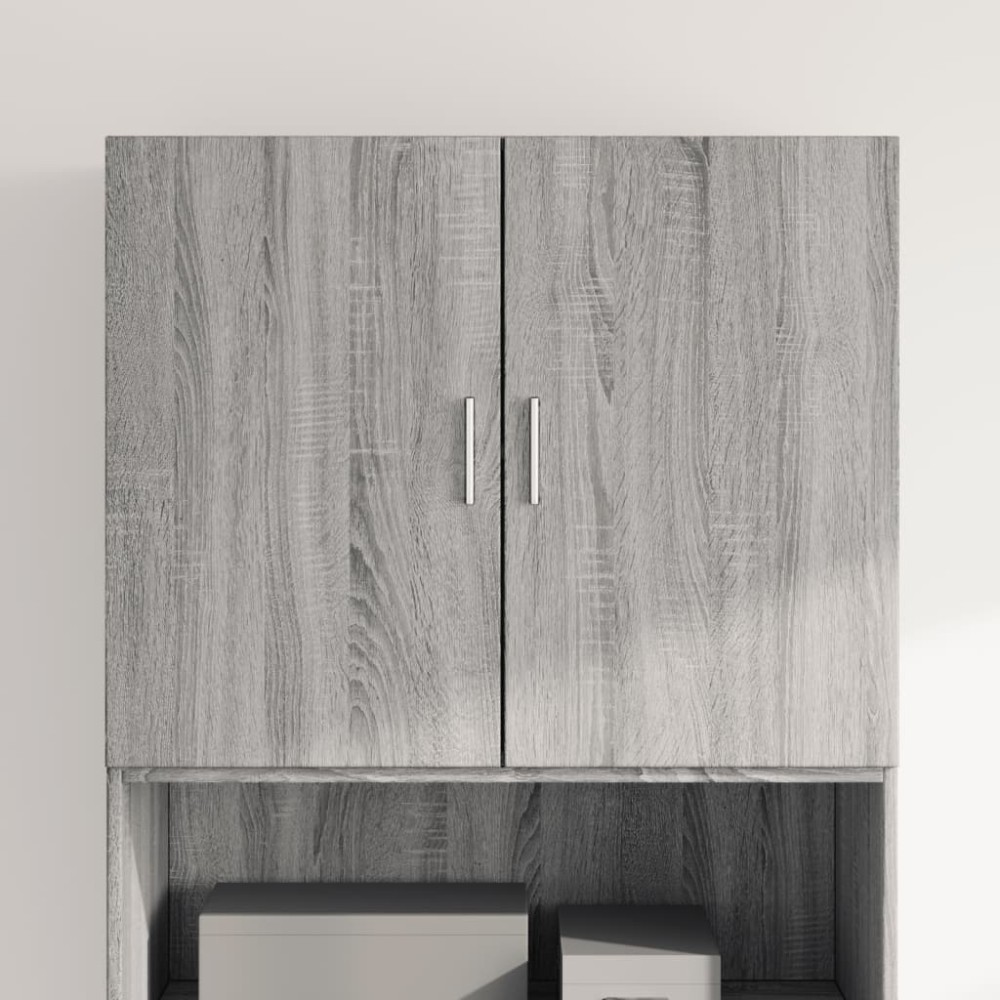 vidaXL Ντουλάπι Τοίχου Γκρι Sonoma 80x42,5x64 εκ. Επεξεργασμένο Ξύλο