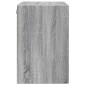 vidaXL Ντουλάπι Τοίχου Γκρι Sonoma 80x42,5x64 εκ. Επεξεργασμένο Ξύλο