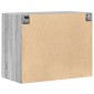 vidaXL Ντουλάπι Τοίχου Γκρι Sonoma 80x42,5x64 εκ. Επεξεργασμένο Ξύλο