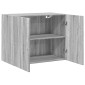 vidaXL Ντουλάπι Τοίχου Γκρι Sonoma 80x42,5x64 εκ. Επεξεργασμένο Ξύλο