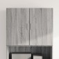 vidaXL Ντουλάπι Τοίχου Γκρι Sonoma 80x42,5x64 εκ. Επεξεργασμένο Ξύλο