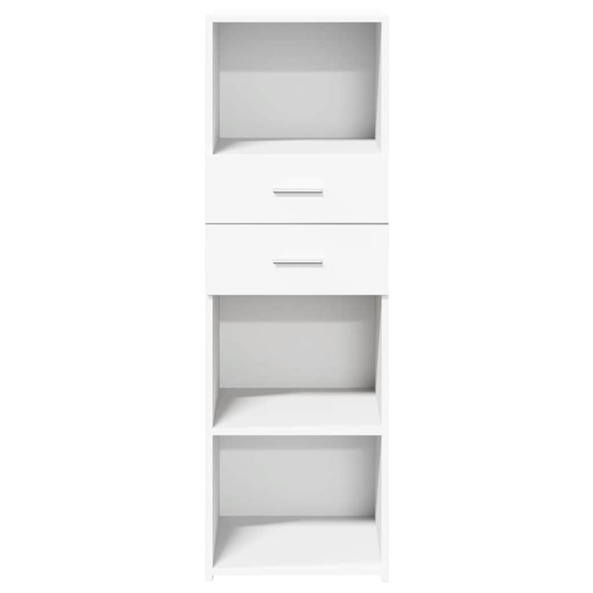 vidaXL Ντουλάπι Λευκό 40x42,5x124 εκ. από Επεξεργασμένο Ξύλο