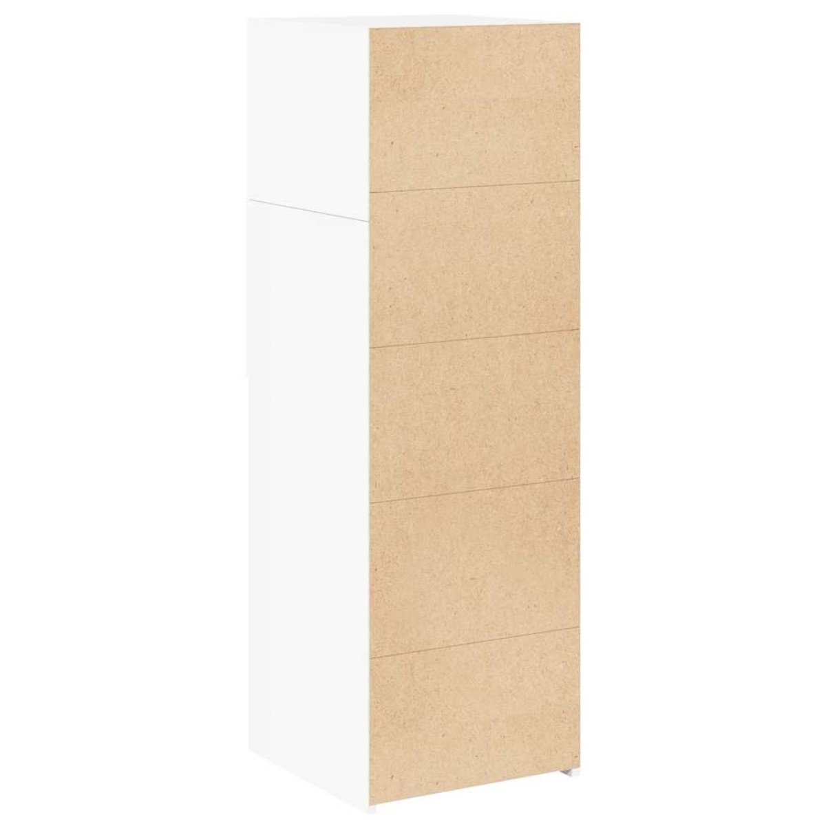 vidaXL Ντουλάπι Λευκό 40x42,5x124 εκ. από Επεξεργασμένο Ξύλο