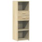 vidaXL Ντουλάπι Sonoma Δρυς 40x42,5x124 εκ. από Επεξεργασμένο Ξύλο
