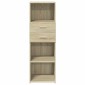 vidaXL Ντουλάπι Sonoma Δρυς 40x42,5x124 εκ. από Επεξεργασμένο Ξύλο