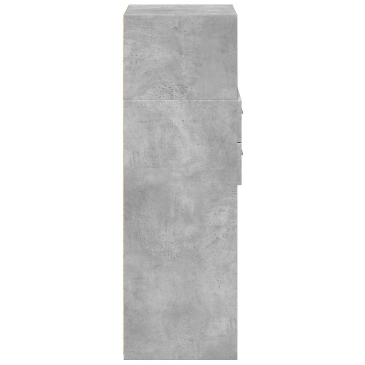 vidaXL Ντουλάπι Γκρι Σκυρ. 40x42,5x124 εκ. από Επεξεργασμένο Ξύλο