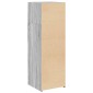 vidaXL Ντουλάπι Γκρι Sonoma 40x42,5x124 εκ. από Επεξεργασμένο Ξύλο