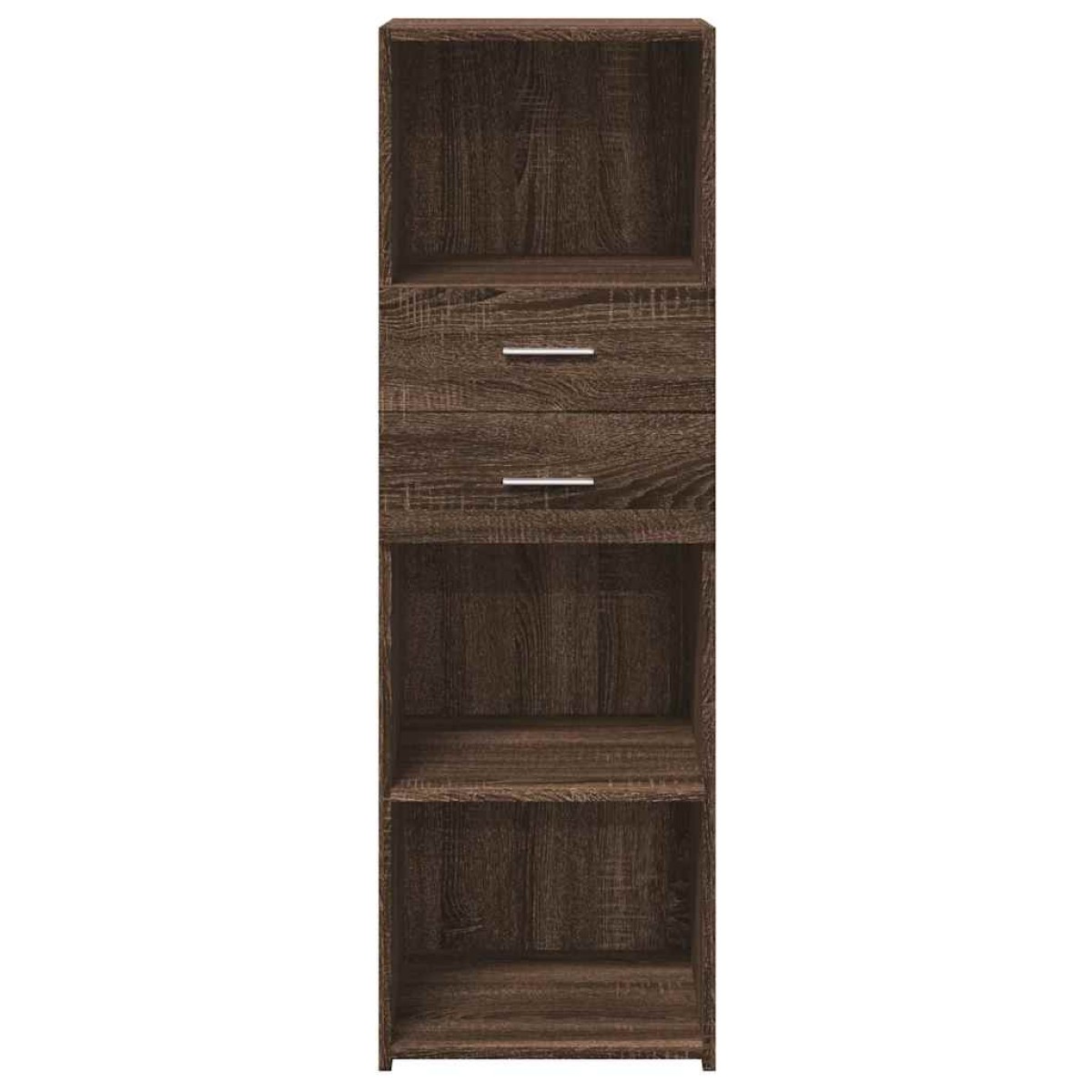 vidaXL Ντουλάπι Καφέ Δρυς 40x42,5x124 εκ. από Επεξεργασμένο Ξύλο