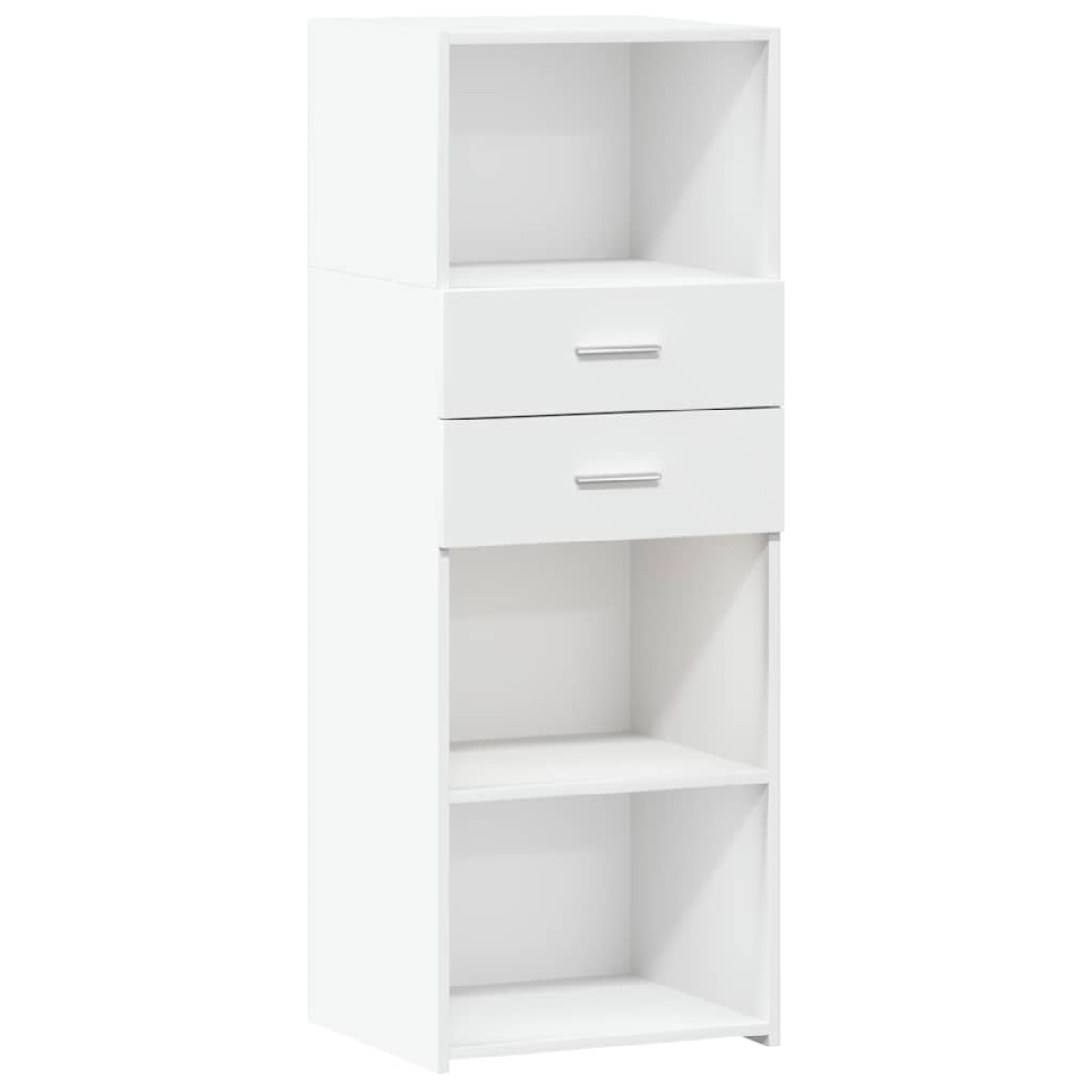 vidaXL Ντουλάπι Λευκό 45x42,5x124 εκ. από Επεξεργασμένο Ξύλο