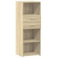 vidaXL Ντουλάπι Sonoma Δρυς 45x42,5x124 εκ. από Επεξεργασμένο Ξύλο