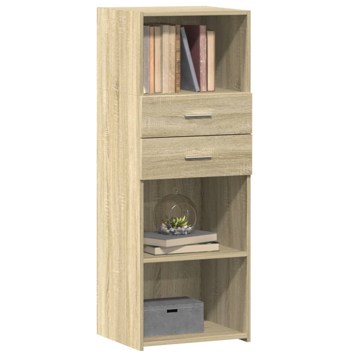 vidaXL Ντουλάπι Sonoma Δρυς 45x42,5x124 εκ. από Επεξεργασμένο Ξύλο