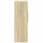 vidaXL Ντουλάπι Sonoma Δρυς 45x42,5x124 εκ. από Επεξεργασμένο Ξύλο