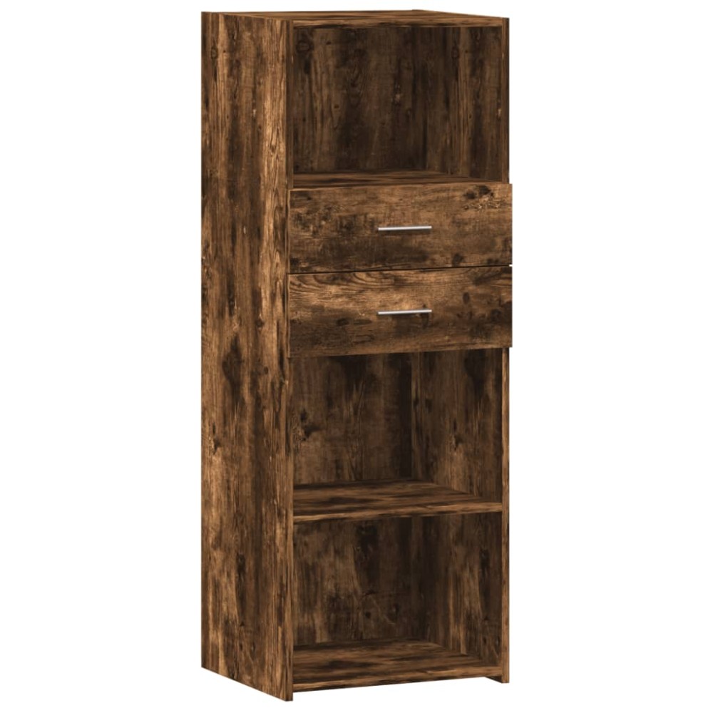 vidaXL Ντουλάπα Καπνιστή Δρυς 45x42,5x124 εκ. από Επεξεργασμένο Ξύλο