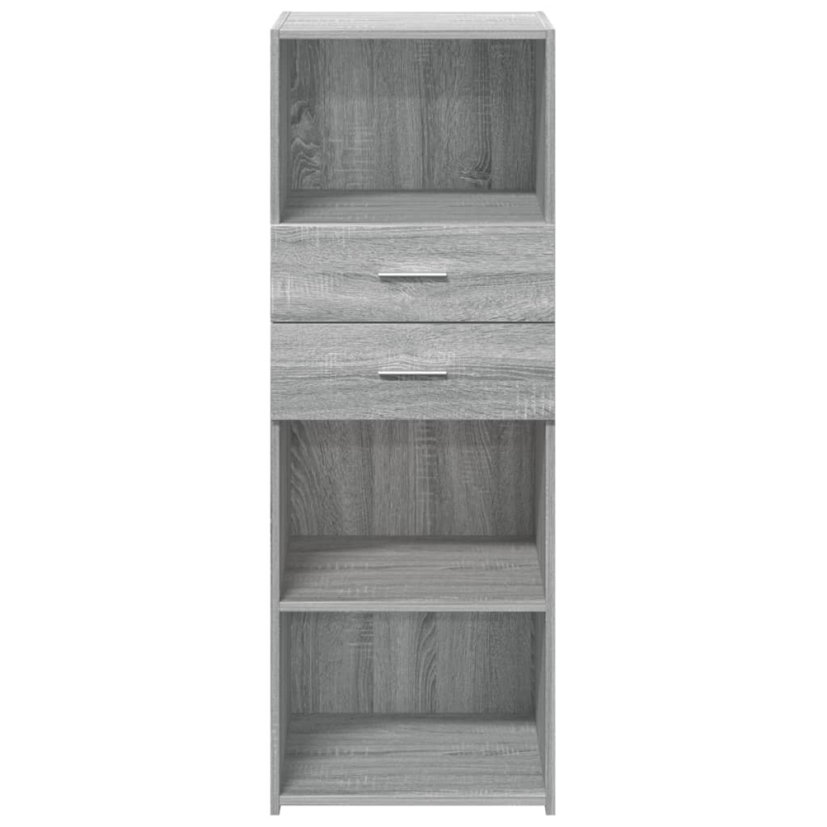 vidaXL Ντουλάπι Γκρι Sonoma 45x42,5x124 εκ. από Επεξεργασμένο Ξύλο