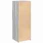 vidaXL Ντουλάπι Γκρι Sonoma 45x42,5x124 εκ. από Επεξεργασμένο Ξύλο
