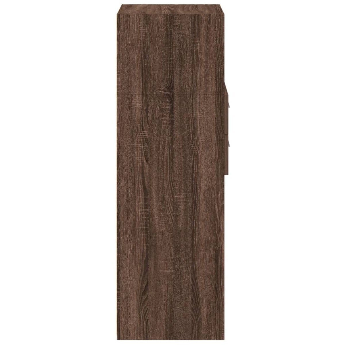 vidaXL Ντουλάπι Καφέ Δρυς 45x42,5x124 εκ. από Επεξεργασμένο Ξύλο