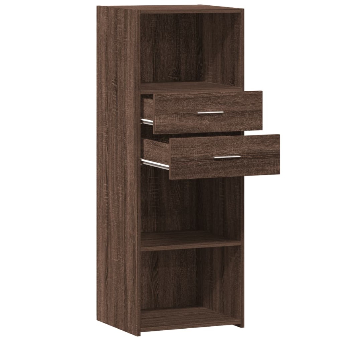 vidaXL Ντουλάπι Καφέ Δρυς 45x42,5x124 εκ. από Επεξεργασμένο Ξύλο