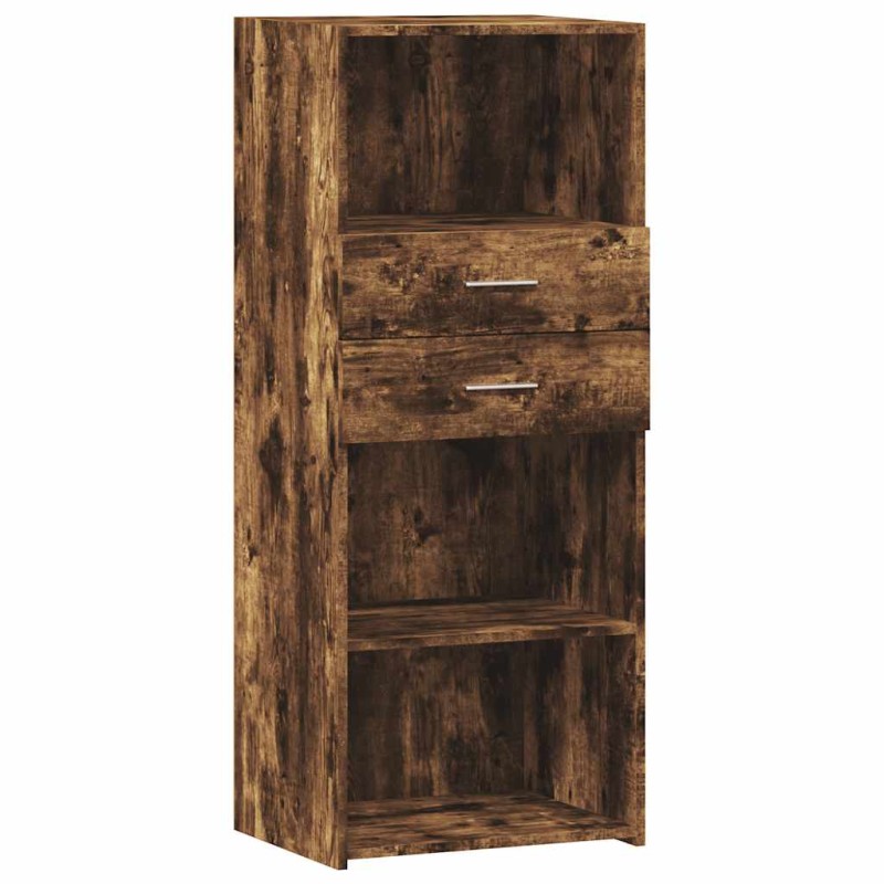 vidaXL Ντουλάπα Καπνιστή Δρυς 50x42,5x124 εκ. από Επεξεργασμένο Ξύλο