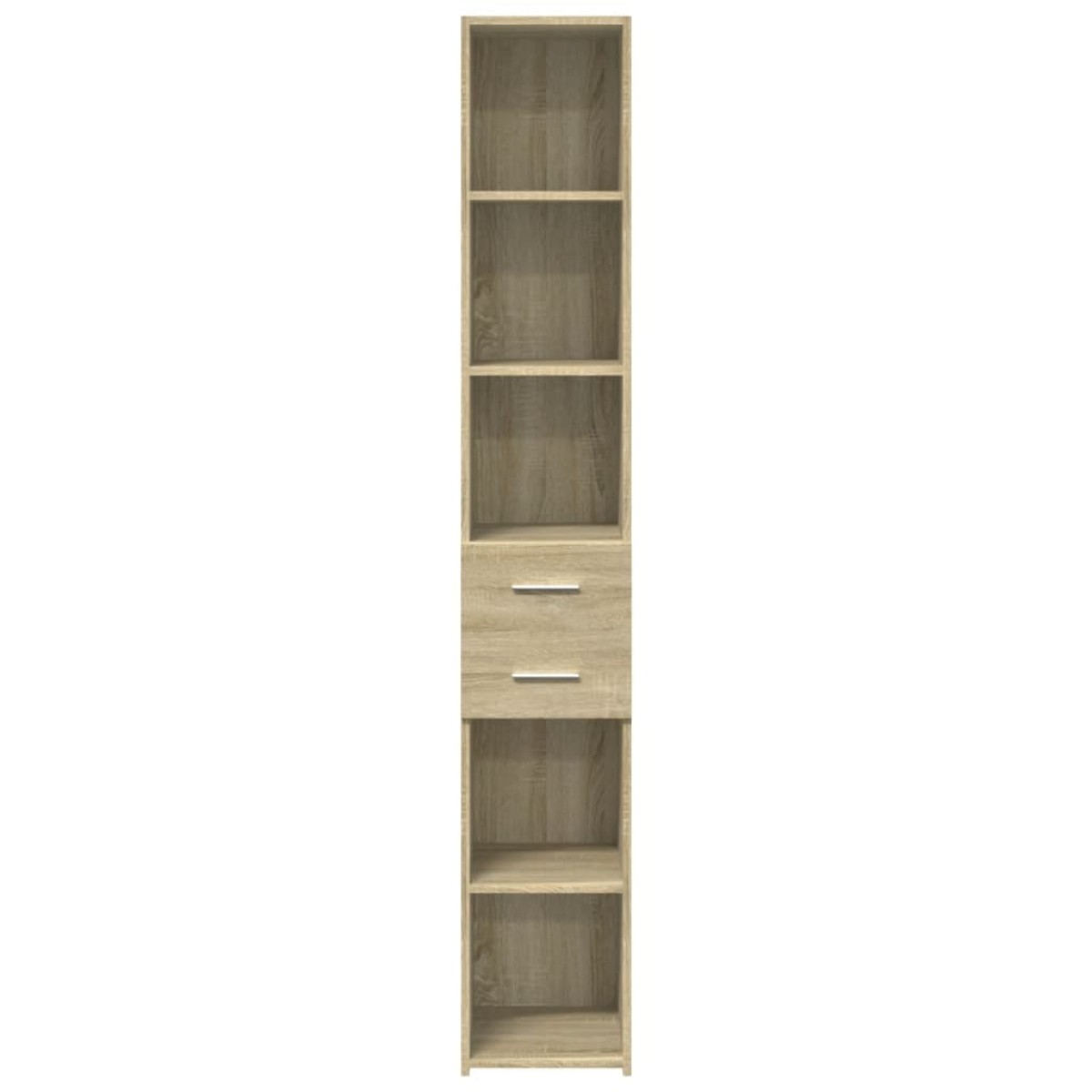 vidaXL Ντουλάπι Sonoma Δρυς 30x42,5x185 εκ. από Επεξεργασμένο Ξύλο