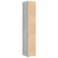 vidaXL Ντουλάπι Γκρι Sonoma 30x42,5x185 εκ. από Επεξεργασμένο Ξύλο