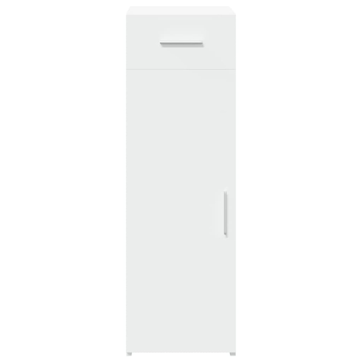 vidaXL Συρταριέρα Λευκή 30x42,5x93 εκ. από Επεξεργασμένο Ξύλο