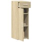 vidaXL Ντουλάπι Sonoma Δρυς 30x42,5x93 εκ. από Επεξεργασμένο Ξύλο