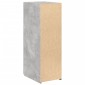 vidaXL Ντουλάπι Γκρι Σκυροδέματος 30x42,5x93 εκ. Επεξεργασμένο Ξύλο