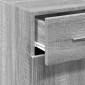 vidaXL Ντουλάπι Γκρι Sonoma 30x42,5x93 εκ. από Επεξεργασμένο Ξύλο