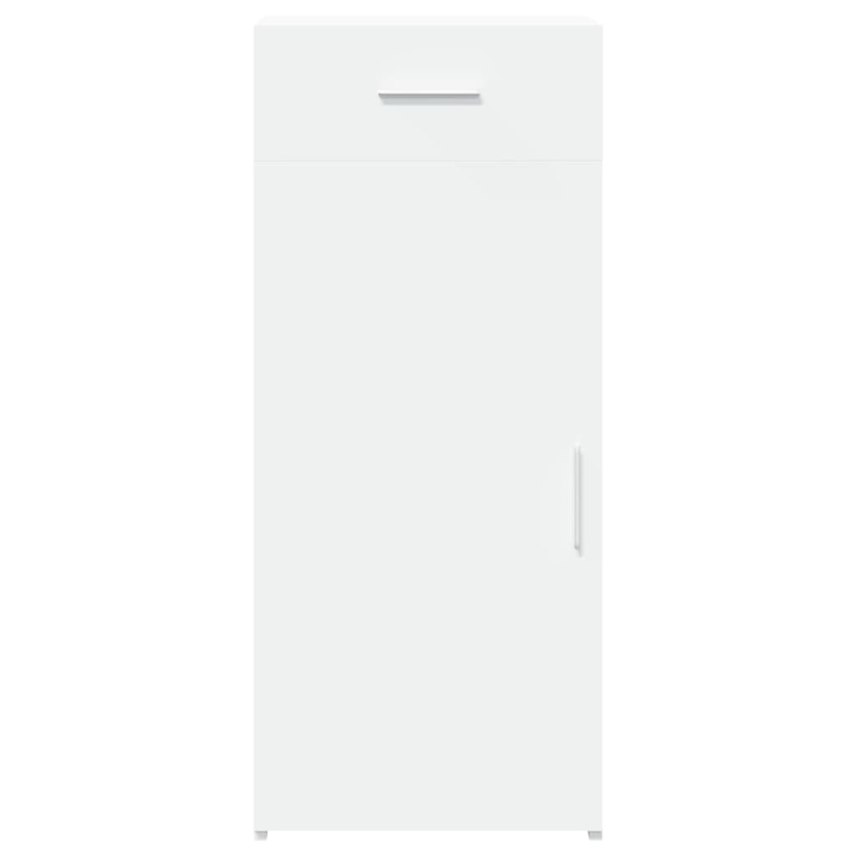 vidaXL Συρταριέρα Λευκή 40x42,5x93 εκ. από Επεξεργασμένο Ξύλο