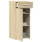 vidaXL Ντουλάπι Sonoma Δρυς 40x42,5x93 εκ. από Επεξεργασμένο Ξύλο