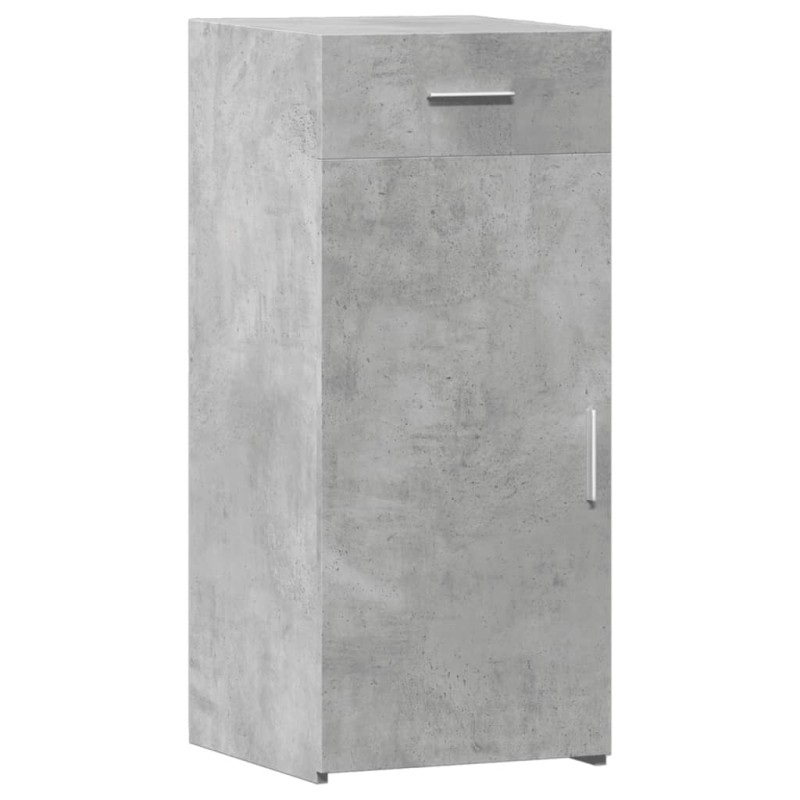 vidaXL Ντουλάπι Γκρι Σκυροδέματος 40x42,5x93 εκ. Επεξεργασμένο Ξύλο
