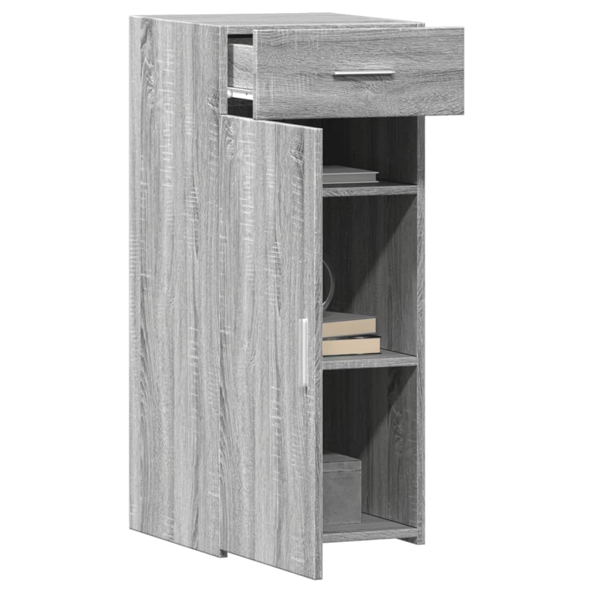 vidaXL Ντουλάπι Γκρι Sonoma 40x42,5x93 εκ. από Επεξεργασμένο Ξύλο